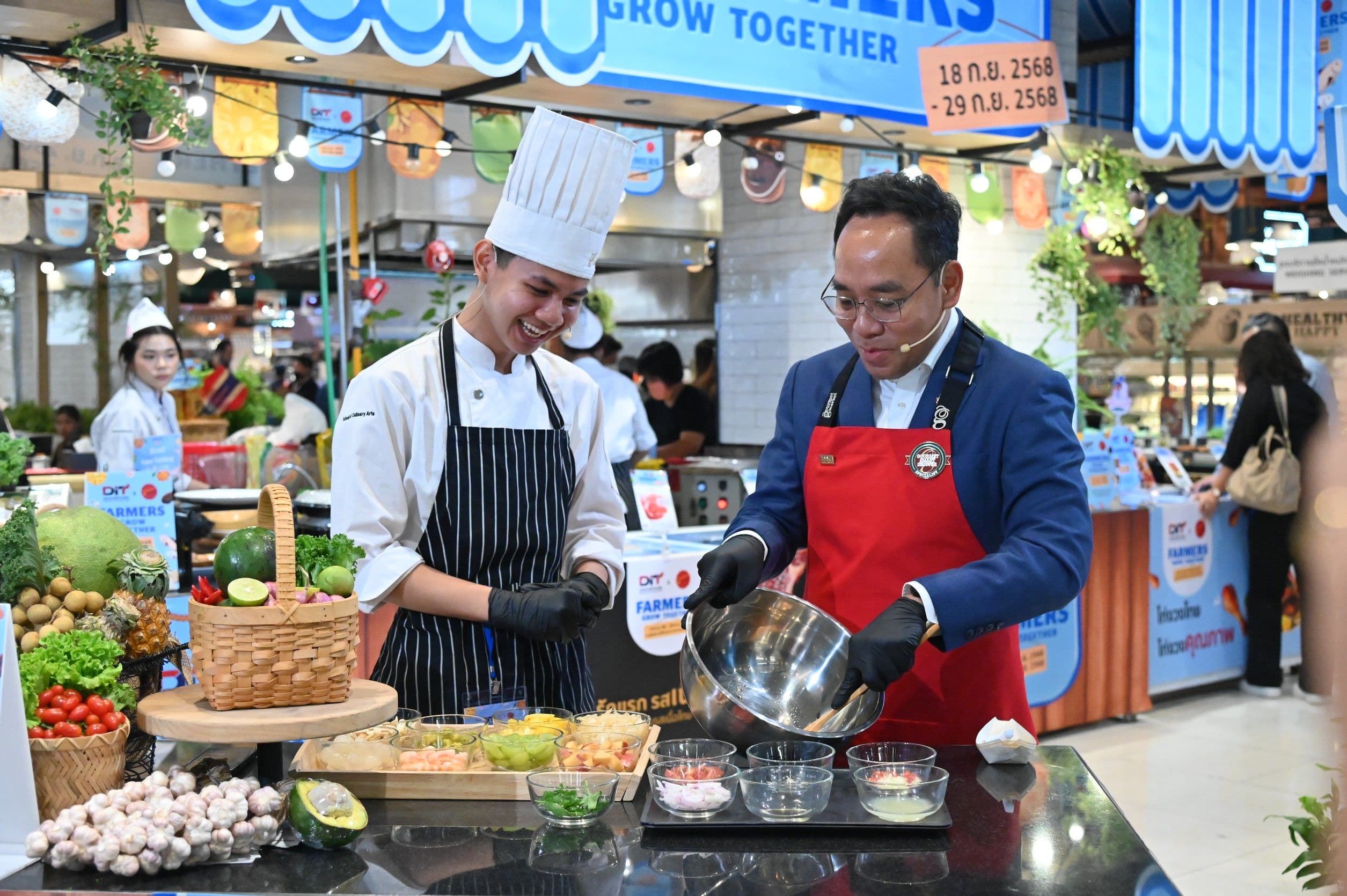 “DIT” จับมือ “กูร์เมต์ มาร์เก็ต” เปิดพื้นที่ช่วยเกษตรกร ชวนอุดหนุนสินค้าคุณภาพ ที่พารากอน
