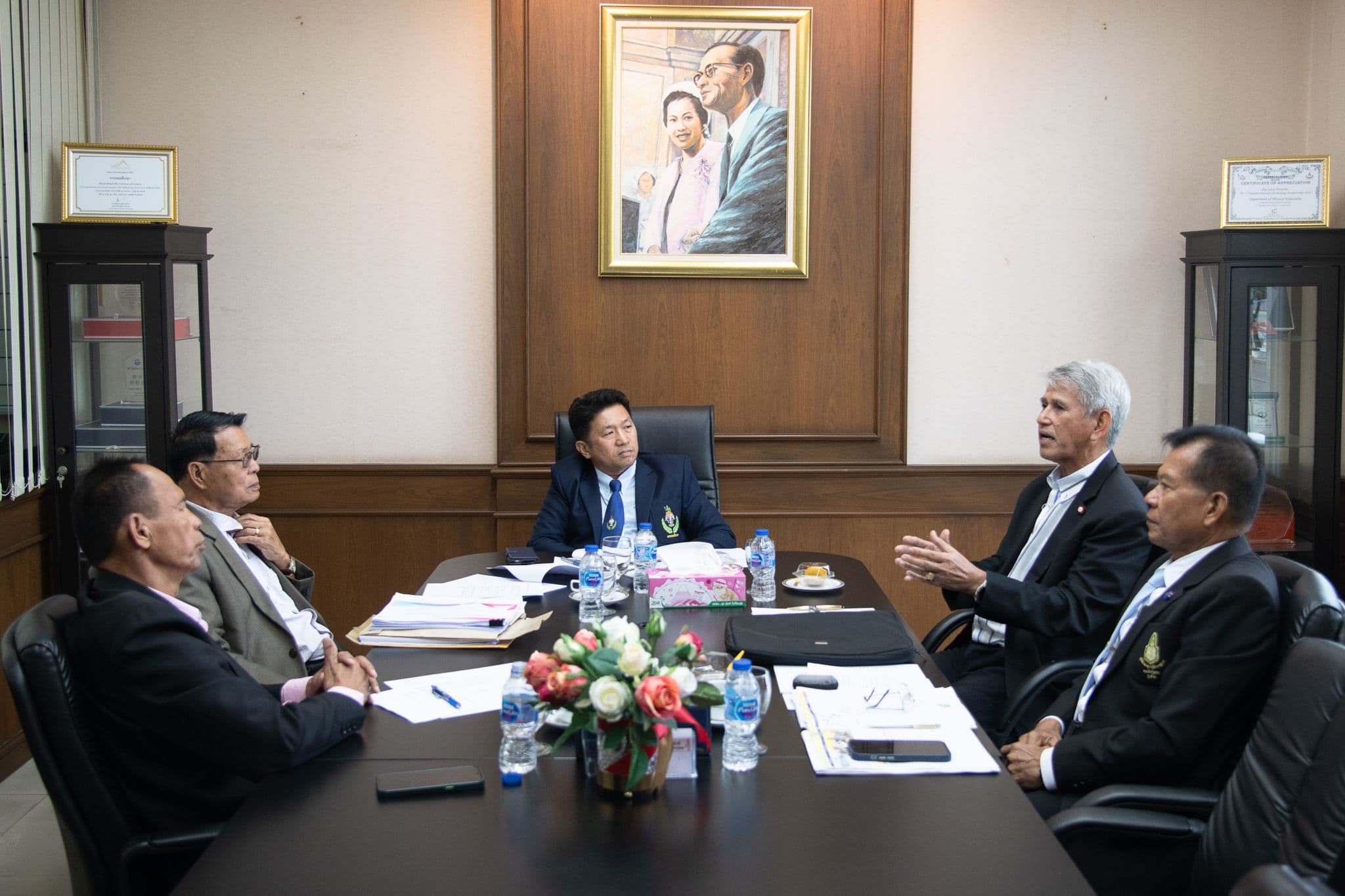 กรมพลศึกษา จัดประชุมที่ปรึกษาอธิบดีกรมพลศึกษา ครั้งที่ 1/2568