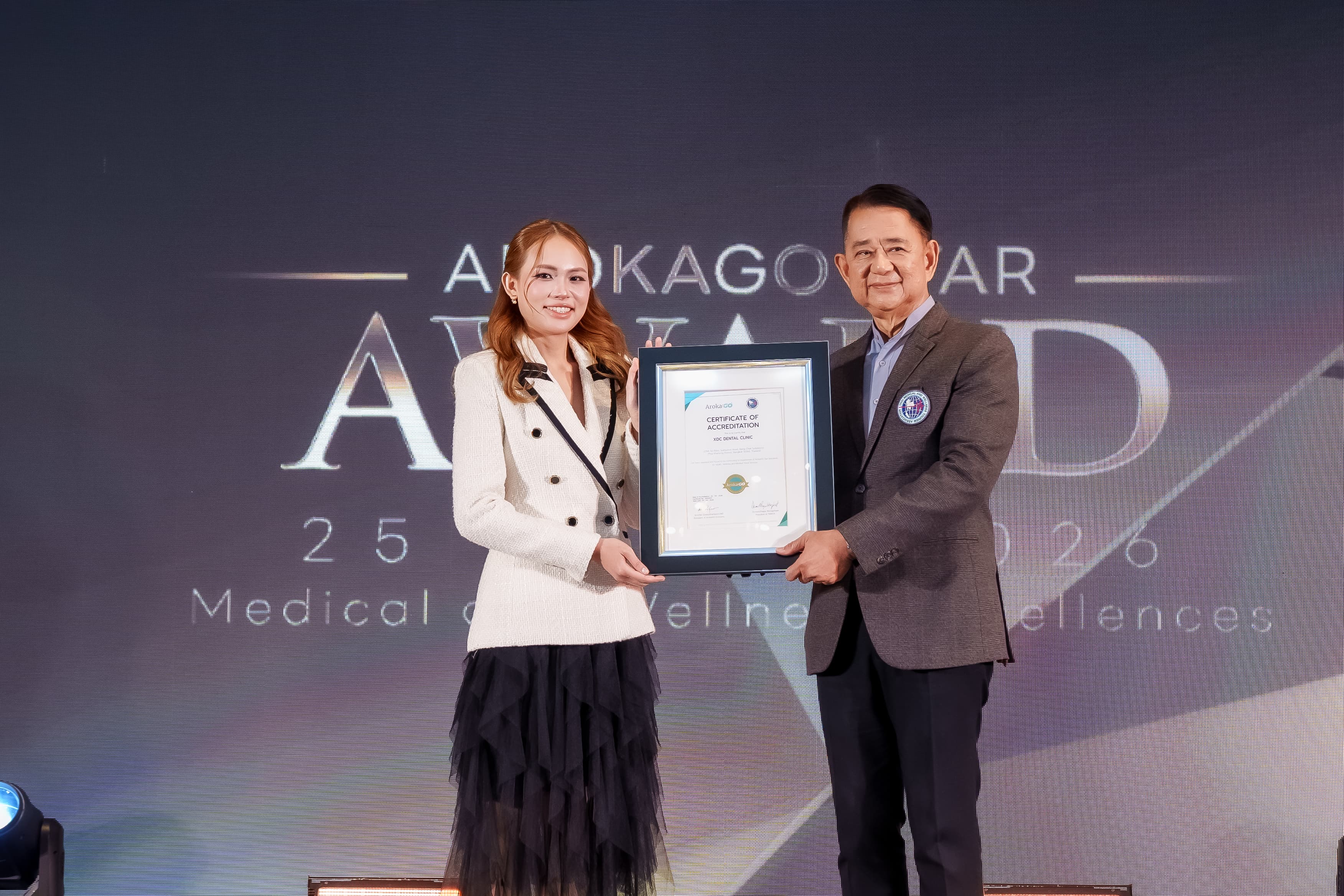 XDC Dental Clinic คว้ารางวัล ArokaGO Star Award 2026 ตอกย้ำคุณภาพการบริการคลินิกทันตกรรมระดับสากลของไทย 