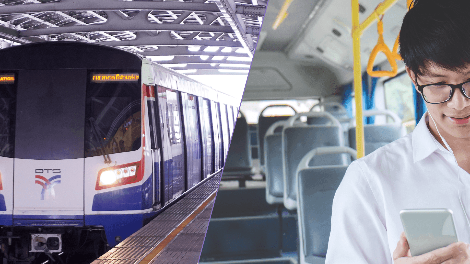 คมนาคมเดินหน้าเพิ่มการใช้ขนส่งสาธารณะ ตั้งเป้าลดรถติด–ลดมลพิษในกรุงเทพฯ