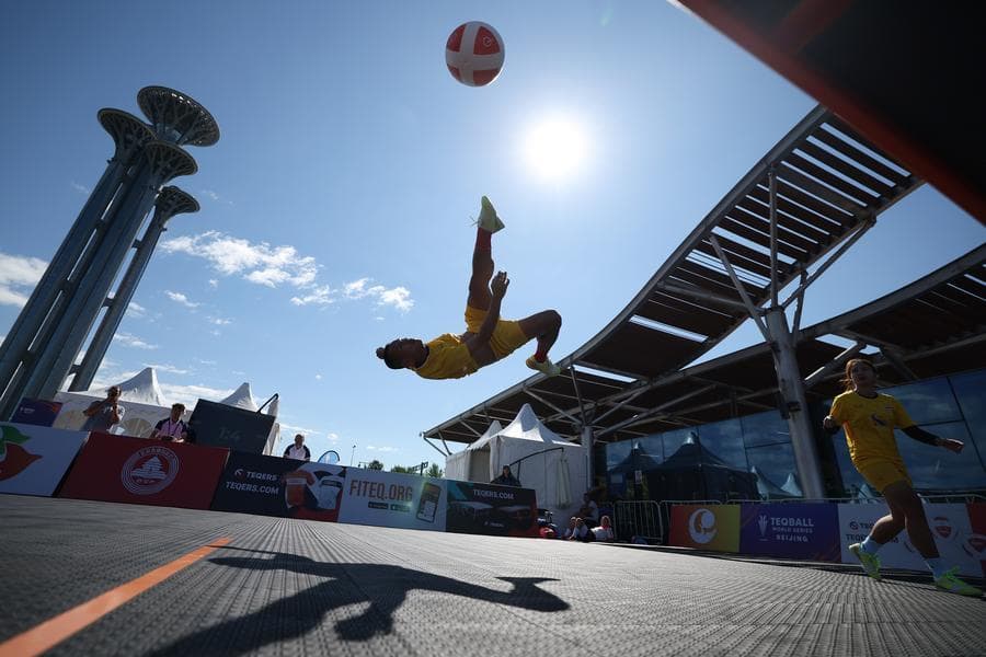 ทีมชาติไทย' พ่ายฮังการี ศึก 'เทคบอล' ประเภทคู่ผสมในปักกิ่ง