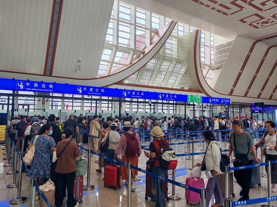 ทางรถไฟจีน-ลาว รับทัพผู้โดยสารจากกว่า 100 ประเทศ-ภูมิภาค