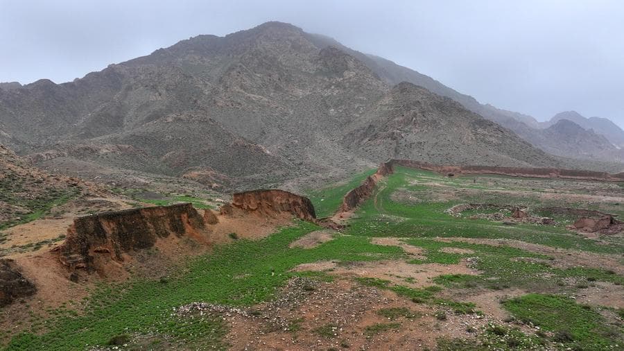 ซาก 'กำแพงเมืองจีน' ยุคราชวงศ์หมิง กว้างใหญ่ในหนิงเซี่ย