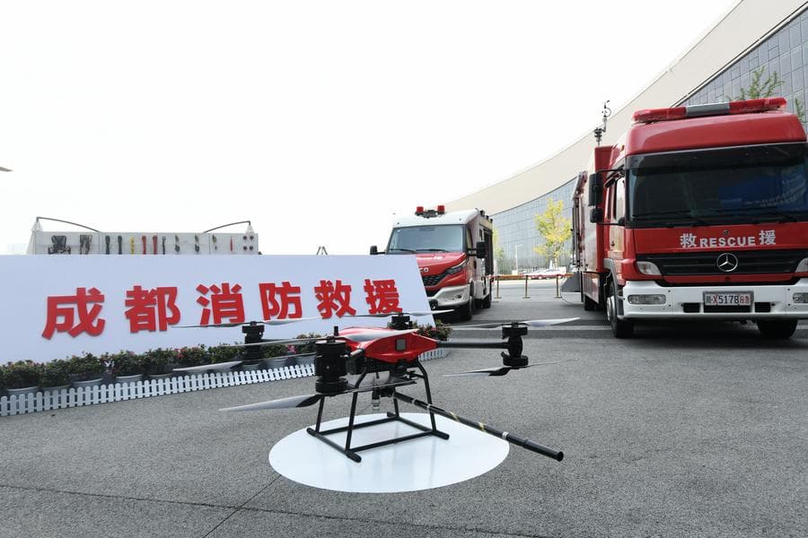 ส่องสารพัดอุปกรณ์ 'การบินระดับต่ำ' ล้ำสมัยในเฉิงตู