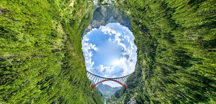 หมู่ 'สะพาน' ขนาดใหญ่ ทอดเชื่อมขุนเขาในกุ้ยโจว