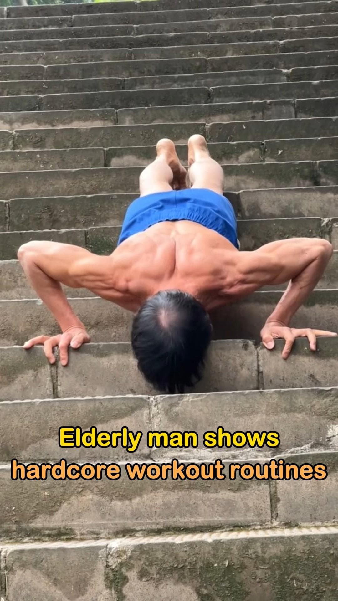 70 ยังแจ๋ว! 'อากงฉงชิ่ง' โชว์สกิลออกกำลังกาย สร้างหุ่นฟิตปั๋ง