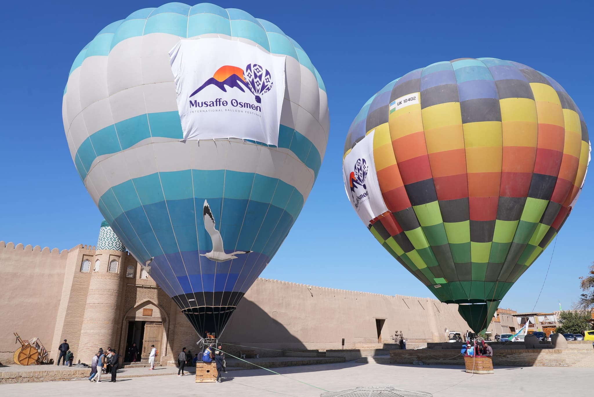 เทศกาล 'บอลลูนลมร้อน' พาชมวิวมุมสูงในอุซเบฯ