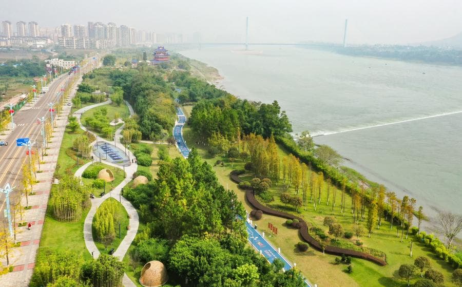 เมืองในเสฉวนมุ่งพัฒนา 'สภาพแวดล้อมเชิงนิเวศ' เพิ่มพื้นที่สีเขียว