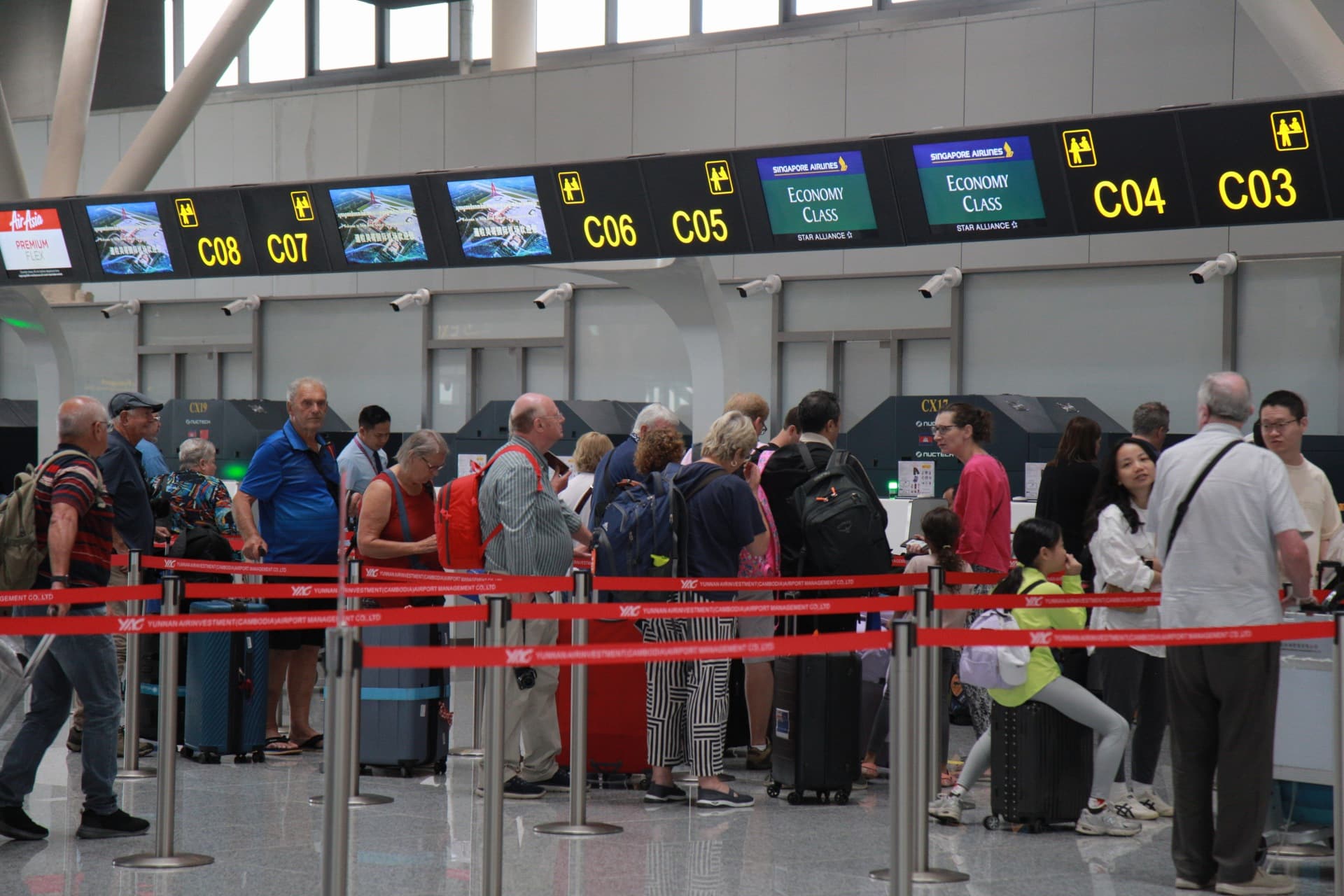 กัมพูชาเผยยอด 'ผู้โดยสารเครื่องบิน' เพิ่มขึ้น 22% ใน 9 เดือนแรก