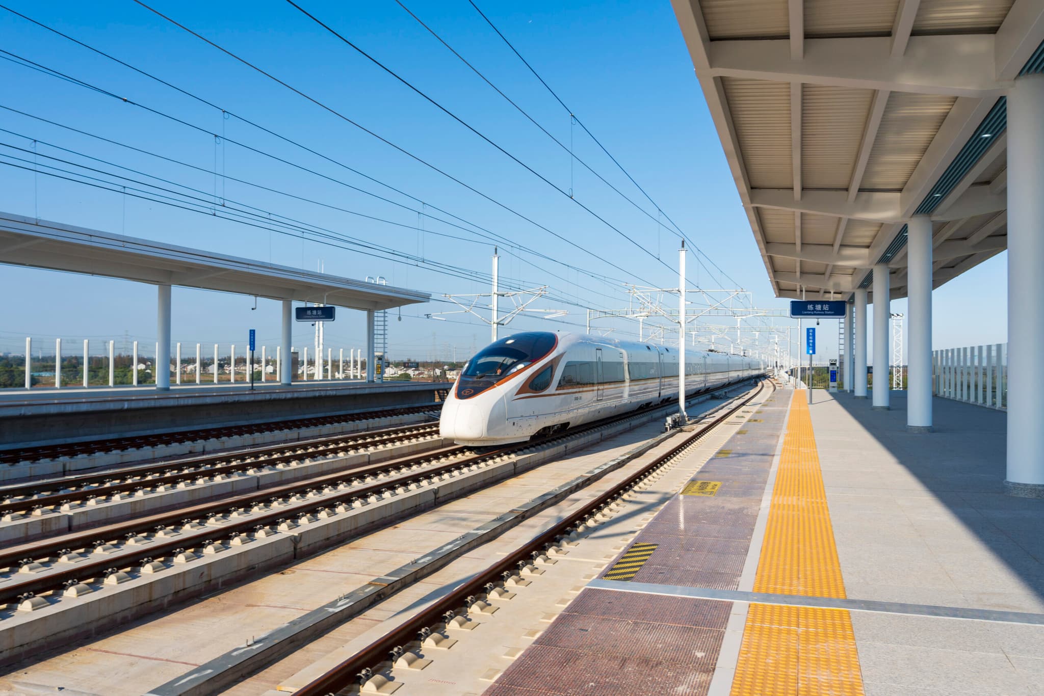 ทางรถไฟเร็วสูง' สายใหม่ ทดลองเดินรถในสามเหลี่ยมปากแม่น้ำแยงซี