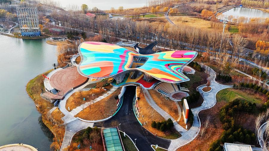 ลัดเลาะเที่ยวชม 'สวนโลกปักกิ่ง' ช่วงต้นฤดูหนาว