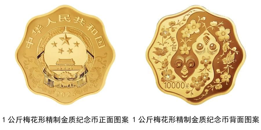 จีนเตรียมออก 'เหรียญที่ระลึก' ต้อนรับ 'ปีมะเส็ง