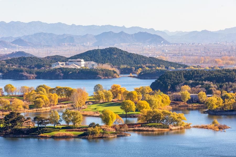 ลัดเลาะพื้นที่ชมวิว 'ทะเลสาบเยี่ยนชี' ในปักกิ่ง
