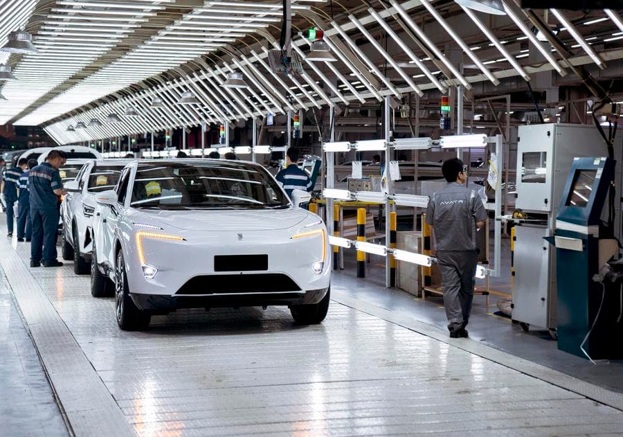 อุตสาหกรรม 'ยานยนต์' ของจีน ขยายตัวในเดือนตุลาคม