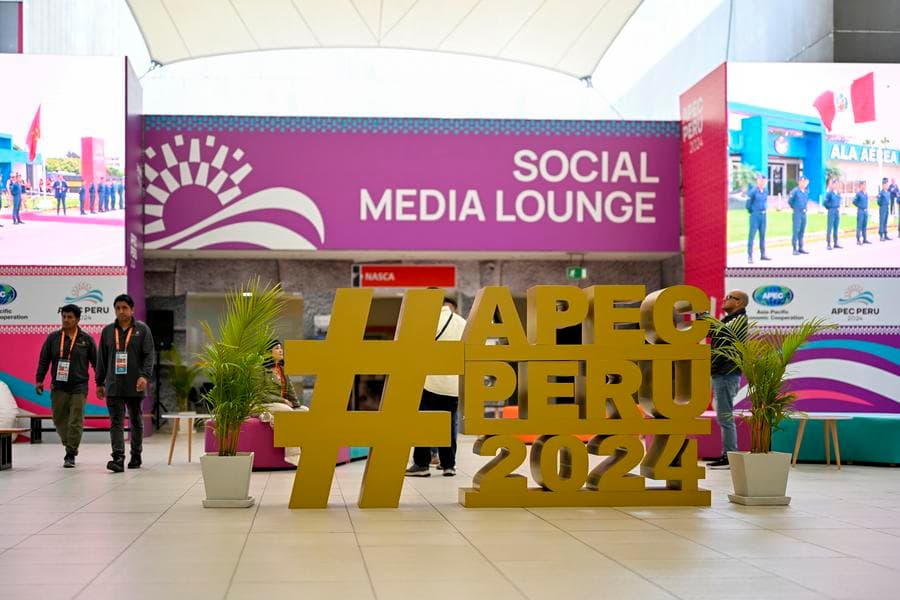 ส่องศูนย์สื่อมวลชนนานาชาติ 'เอเปค 2024' ในลิมา