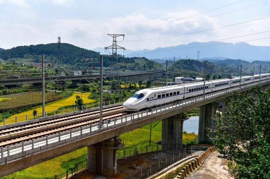 จีนเปิดใช้ 'ทางรถไฟความเร็วสูง' ยาวรวม 47,000 กม.แล้ว