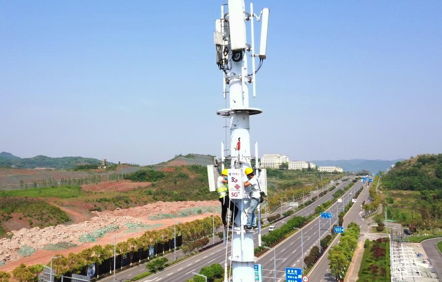 จีนมีสถานีฐาน 5G ทะลุ 4.1 ล้านแห่งแล้ว
