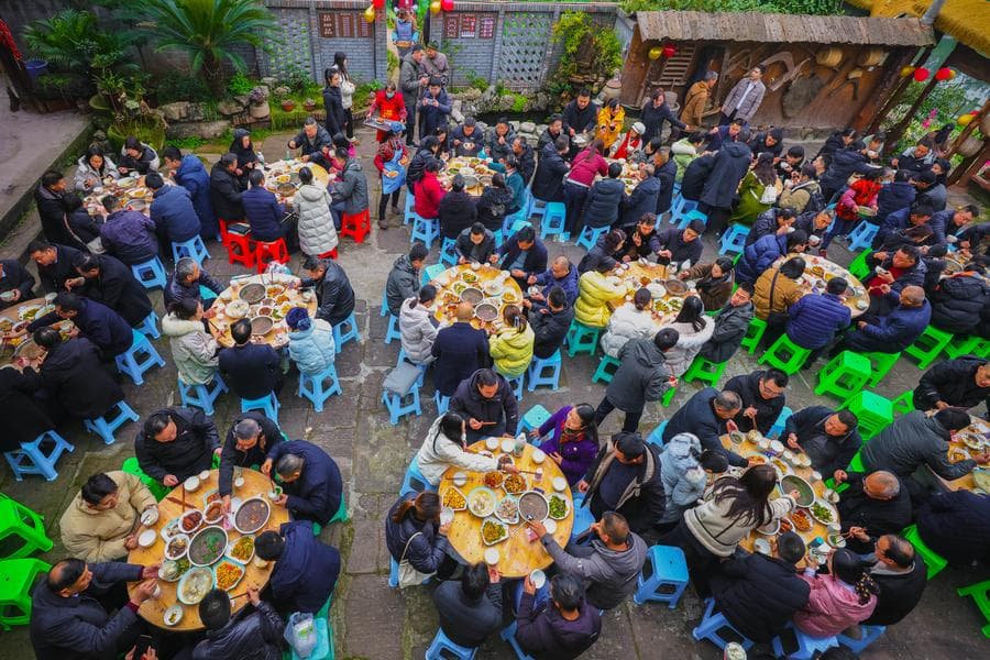 เทศกาล 'หัวไชเท้า' สินค้าเกษตรขึ้นชื่อในฉงชิ่ง