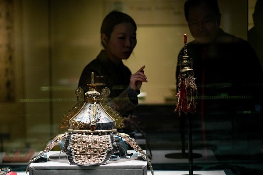 พิพิธภัณฑ์ในหูหนานโชว์ 'ชุดเกราะ' นายทหารยุคราชวงศ์ชิง