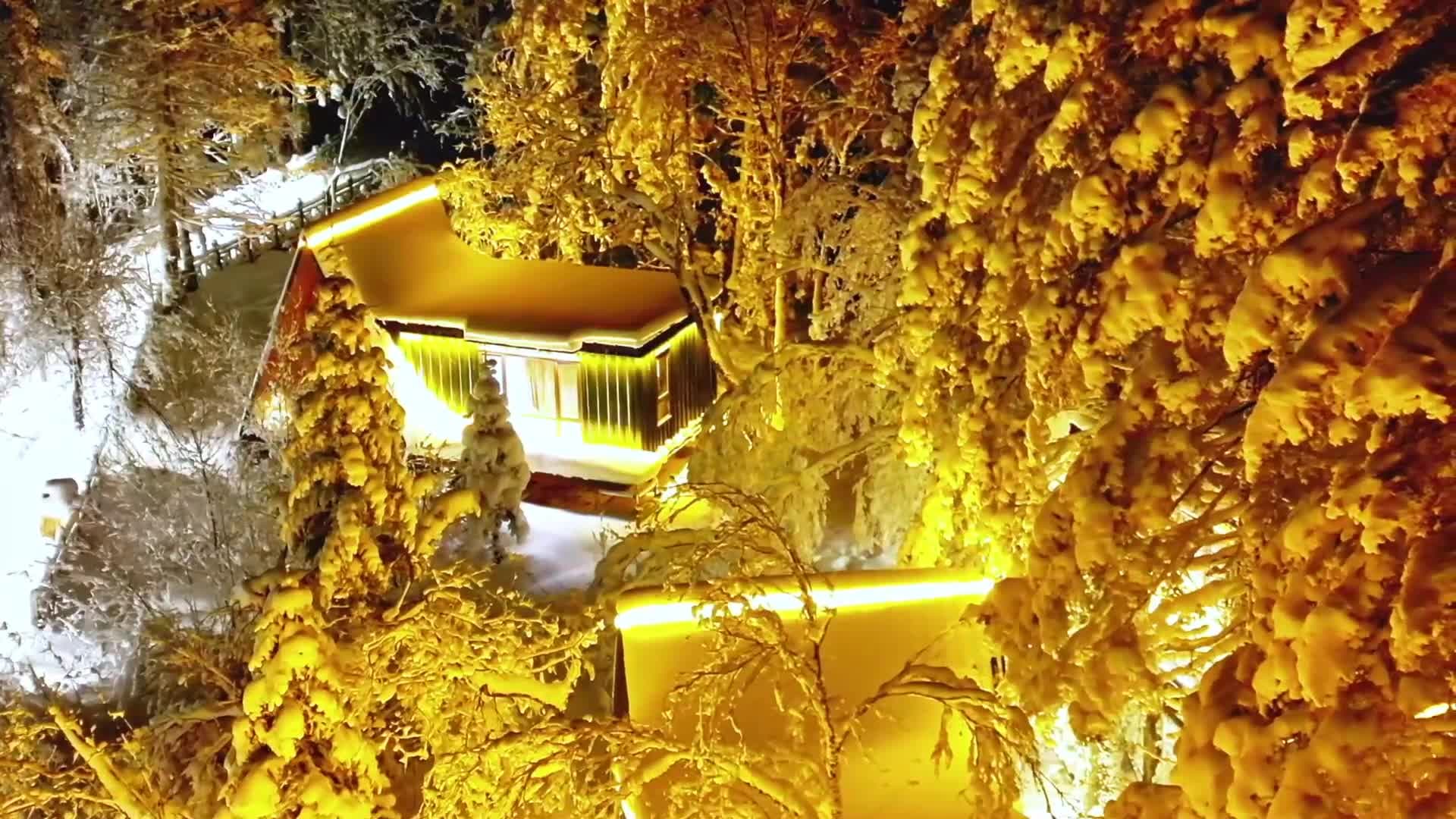 ชมน้ำค้างแข็ง นอนกระท่อมห่มหิมะ เที่ยวป่าฤดูหนาวในจี๋หลิน