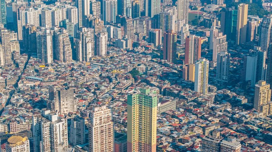 วิวทิวทัศน์ 'มาเก๊า' เขตบริหารพิเศษทางตอนใต้ของจีน