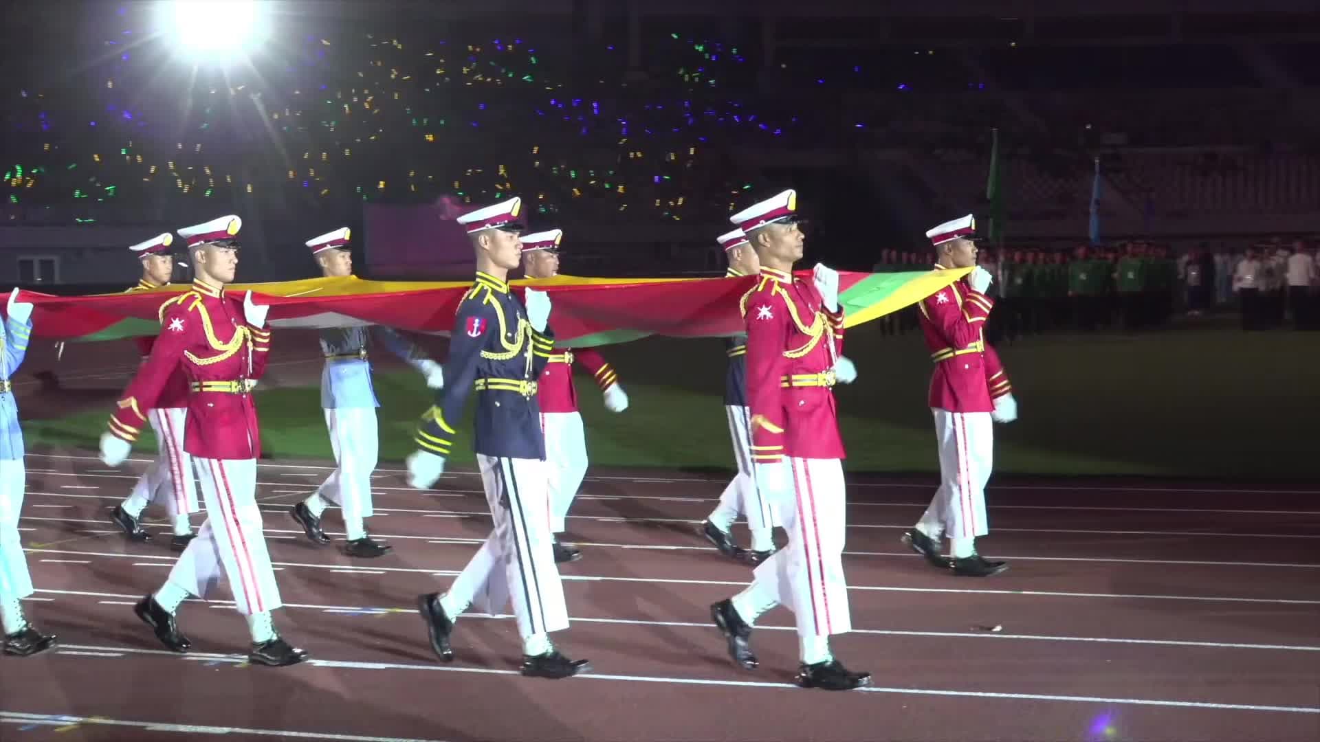 เก็บตกพิธีเปิด 'เทศกาลกีฬาแห่งชาติเมียนมา' ครั้งที่ 5