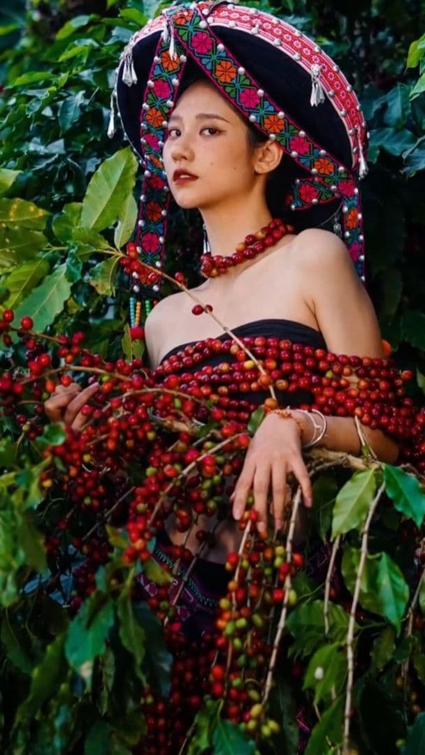 ชุดเสื้อผ้าชาติพันธุ์จาก 'เมล็ดกาแฟ' สุดเก๋ในยูนนาน