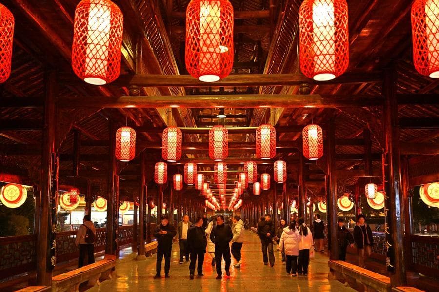 ส่องบรรยากาศต้อนรับเทศกาลปีใหม่ในจีน