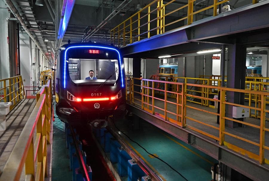 ชิงเต่าเริ่มใช้ 'รถไฟใต้ดินคาร์บอนไฟเบอร์' น้ำหนักเบา-ประหยัดพลังงาน