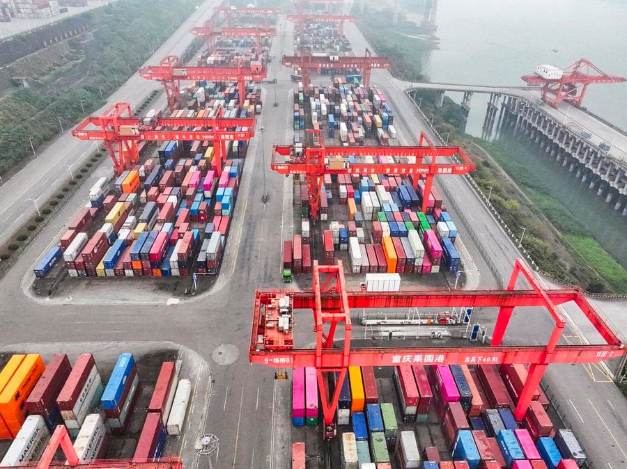 สำรวจ 'ท่าเรือใหญ่สุด' ในพื้นที่ตอนบนแม่น้ำแยงซี