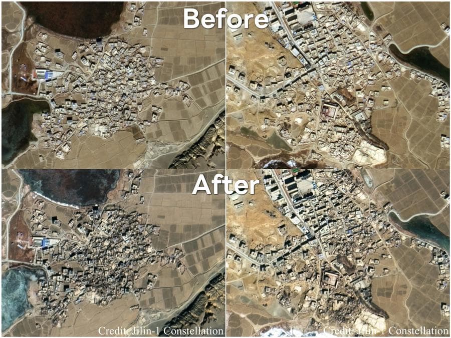 พบ 'อาฟเตอร์ช็อก' 1,211 ครั้ง หลังแผ่นดินไหวใหญ่ในทิเบต