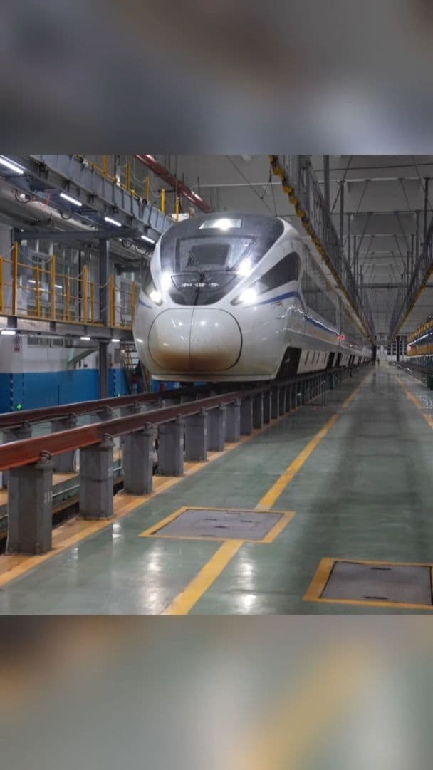 ซานย่าใช้ 'หุ่นยนต์' ช่วยซ่อมบำรุงรถไฟหัวกระสุนช่วงชุนอวิ้น