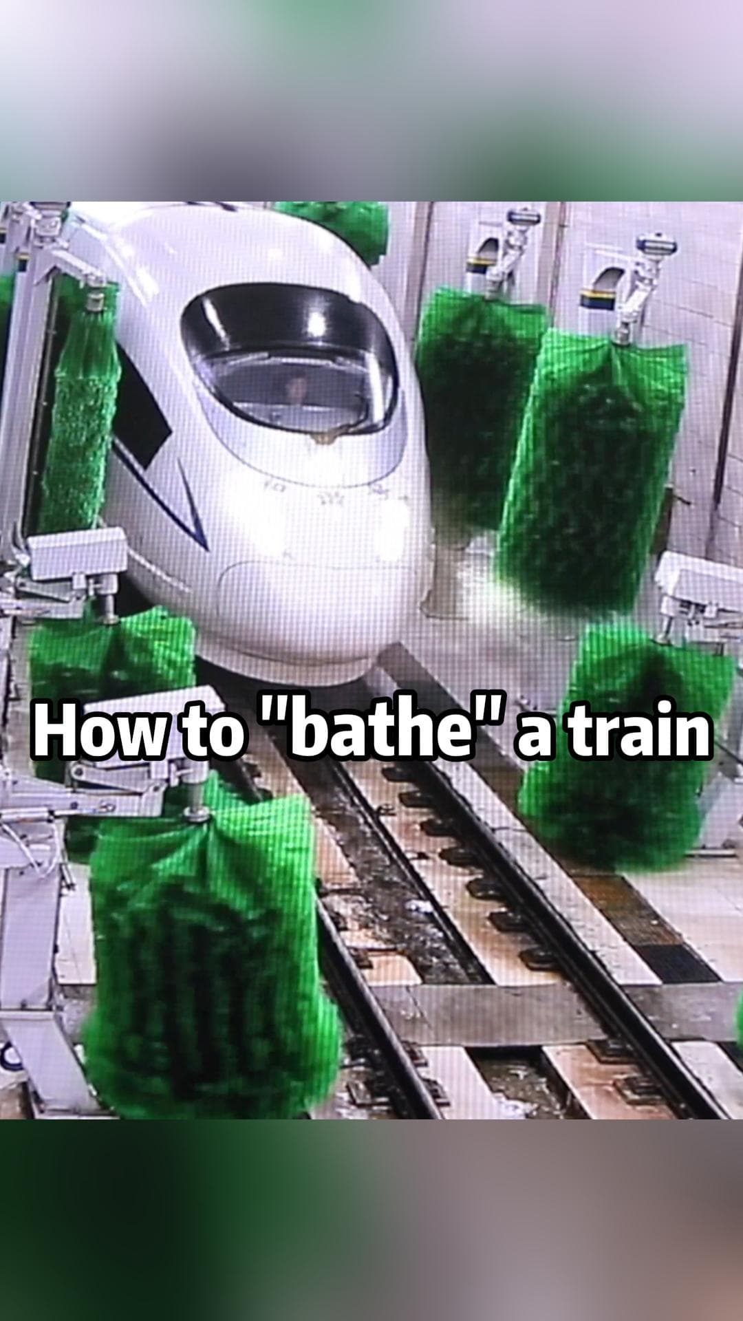 ม้าเหล็กเร็วสูงเข้า 'โรงอาบน้ำ' ขัดสีฉวีวรรณเตรียมรับช่วงชุนอวิ้น