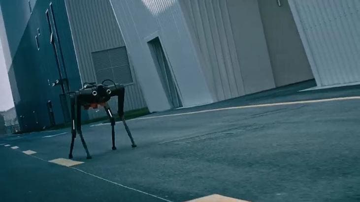 แบล็ค แพนเธอร์ 2.0 : หุ่นยนต์สุนัขฝีมือจีน วิ่งไว 100 เมตร ต่ำกว่า 10 วินาที