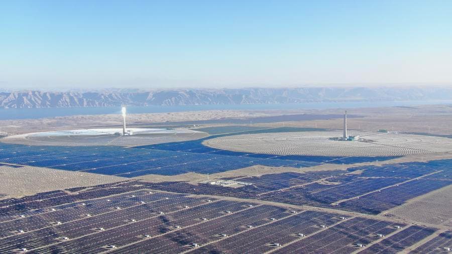 กำลังผลิตติดตั้ง 'พลังงาน' ในชิงไห่ สูงทะลุ 71 ล้านกิโลวัตต์