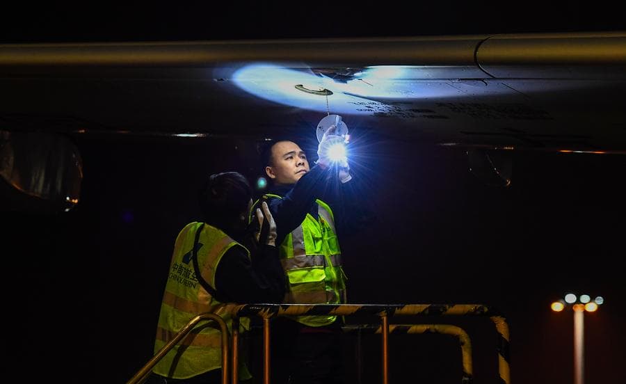 สายการบินจีน 'ตรวจสุขภาพนกเหล็ก' ถี่ถ้วน เตรียมรับช่วงชุนอวิ้น