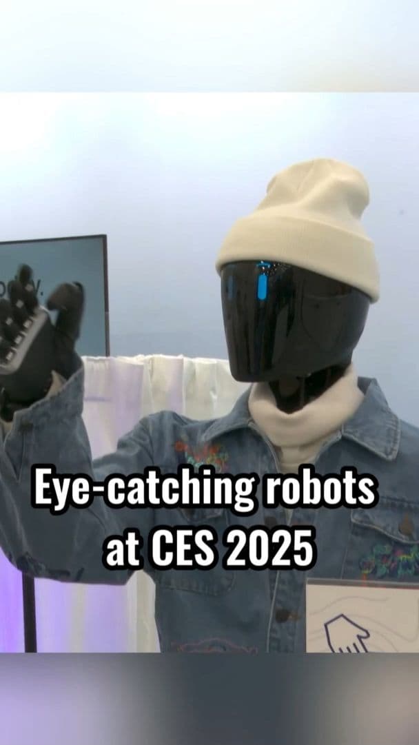 สารพัดหุ่นยนต์ล้ำสมัย โชว์ตัวในงาน CES 2025
