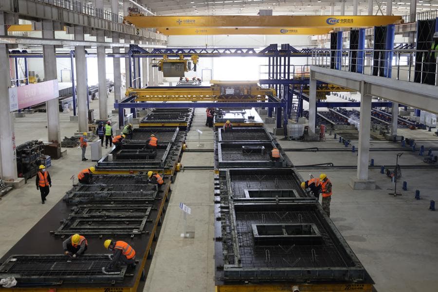 โรงงานผลิต 'โมดูลสร้างอาคารสำเร็จรูป' ของบริษัทจีน เริ่มเดินเครื่องในซาอุดีอาระเบีย