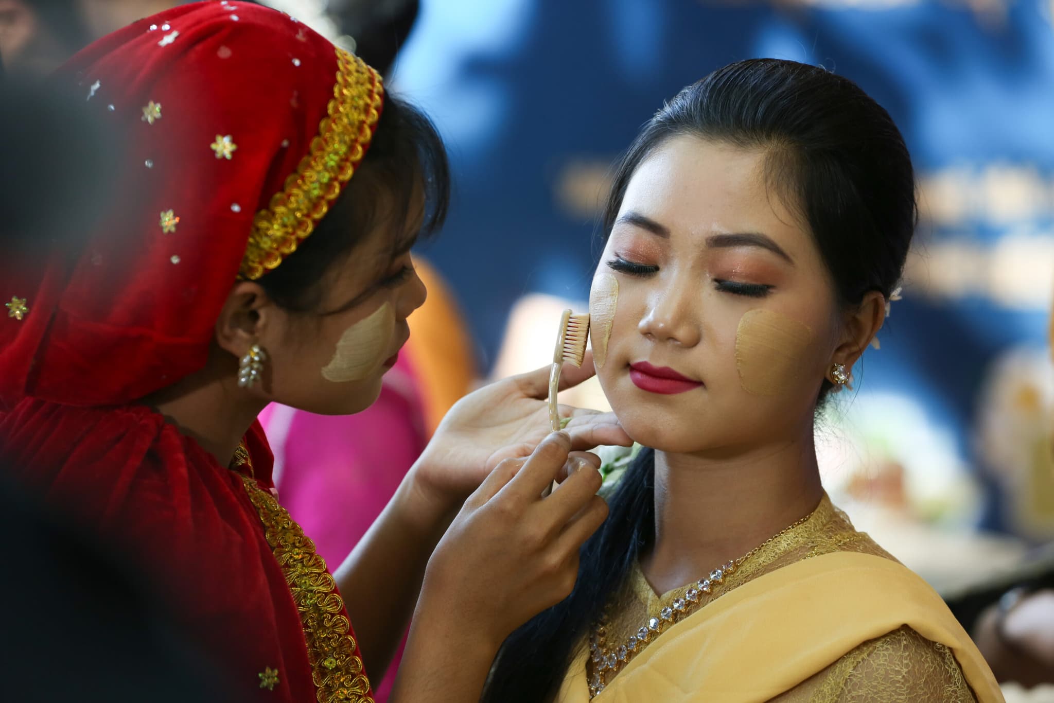 เมียนมาจัดแข่งโชว์วัฒนธรรม 'ทานาคา' ครั้งแรกในย่างกุ้ง