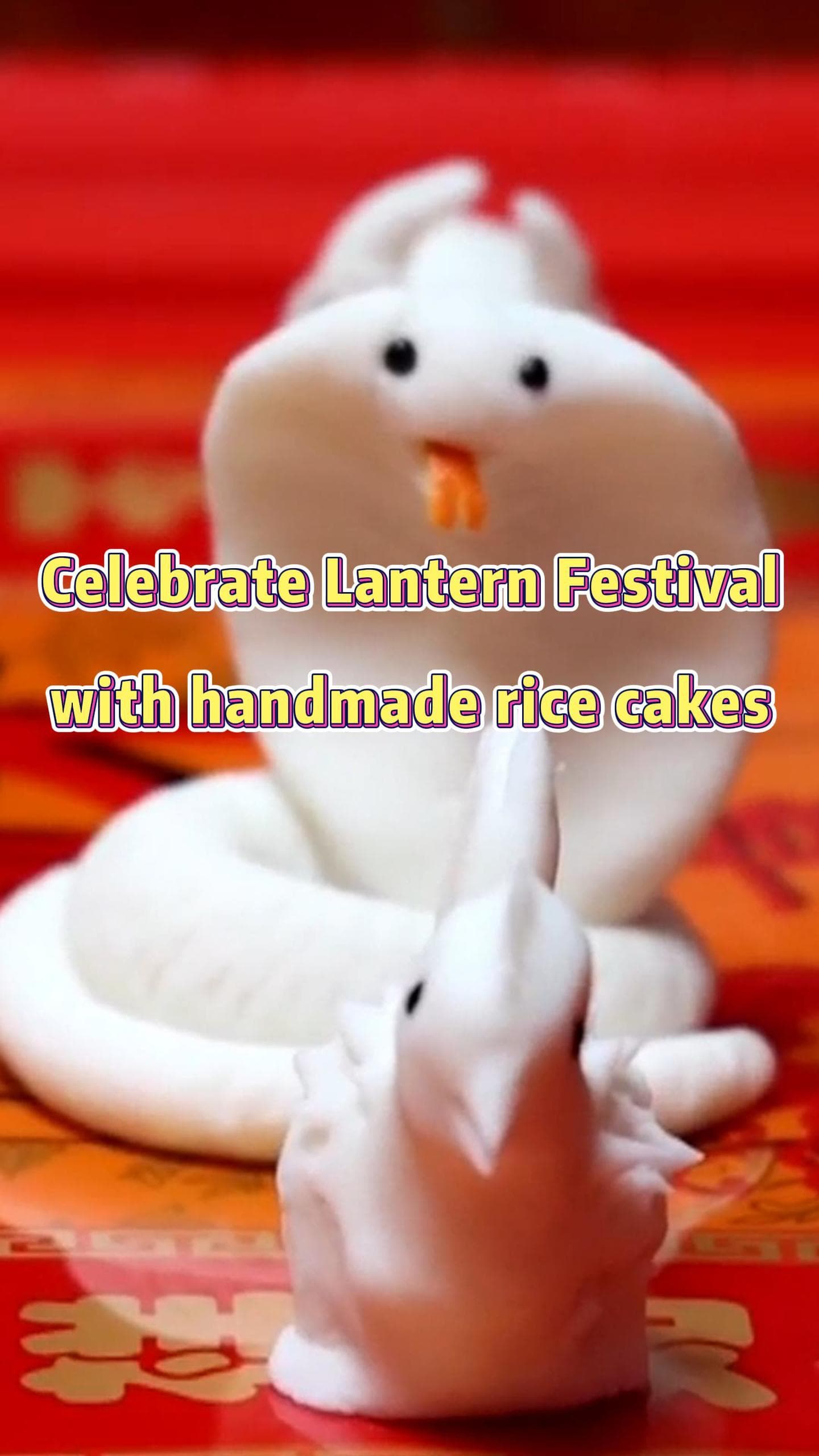 ปั้นแต่ง 'เค้กข้าว' หลากรูปทรง ฉลองเทศกาลโคมไฟในเจียงซี