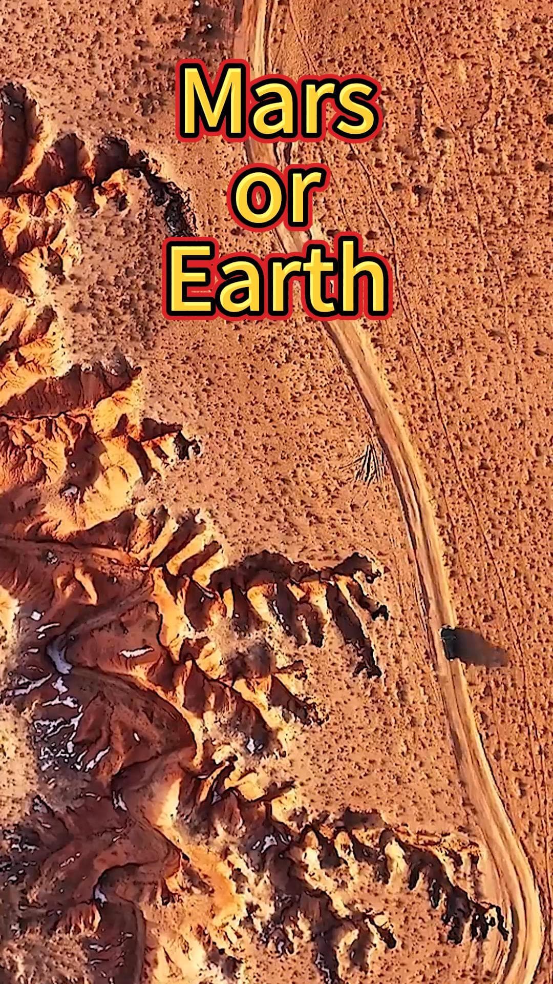 ทิวทัศน์ 'เนินเขาสีสนิม' ทอดยาวราวดาวอังคารในมองโกเลียใน