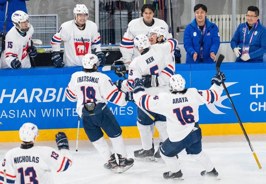 เอเชียนเกมส์ ฤดูหนาว : ฮอกกี้น้ำแข็งชายไทยพ่ายญี่ปุ่น