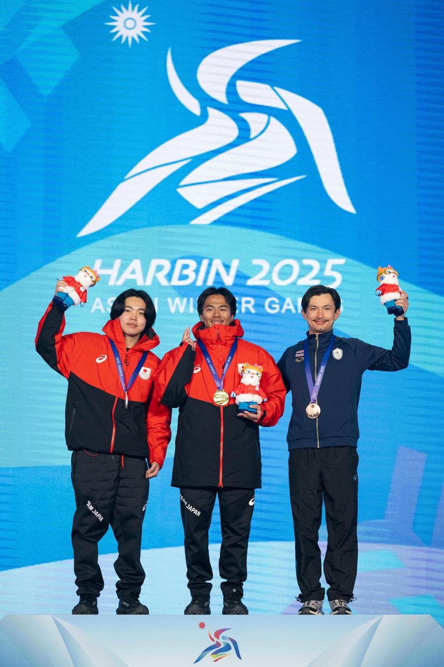 เอเชียนเกมส์ ฤดูหนาว : สกีฟรีสไตล์ชายไทย รับ 'เหรียญทองแดง' ประเภทสโลปสไตล์