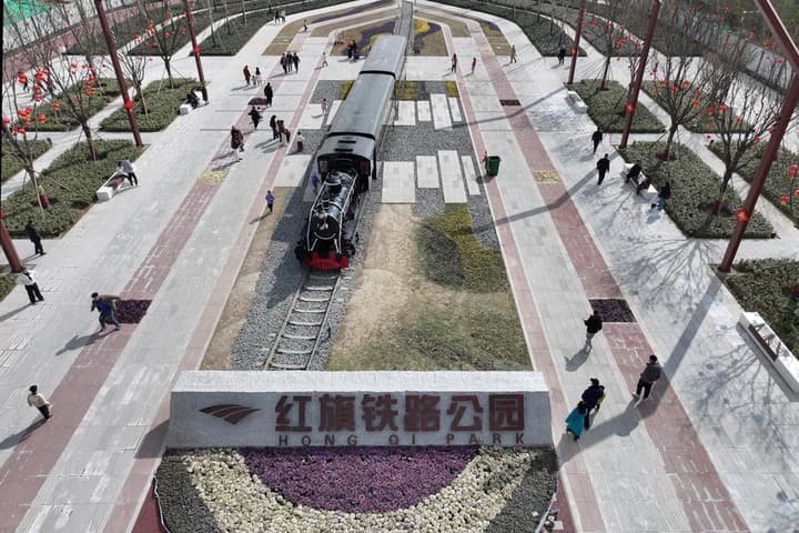 ซีอันพลิกโฉม 'ทางรถไฟเก่า' สู่ 'สวนสาธารณะ' สารพัดประโยชน์
