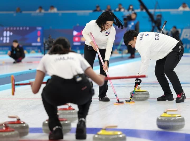 เอเชียนเกมส์ ฤดูหนาว : เคิร์ลลิงสาวไทยพ่ายเจ้าภาพจีน 1-19