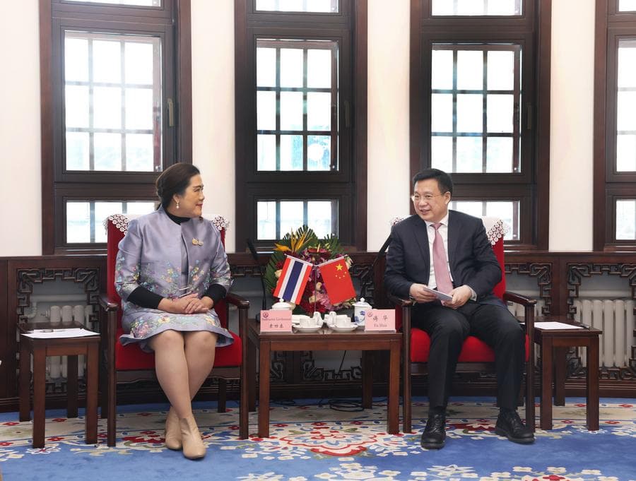 ผอ.สำนักข่าวซินหัวพบปะอธิบดีกรมประชาสัมพันธ์ของไทย