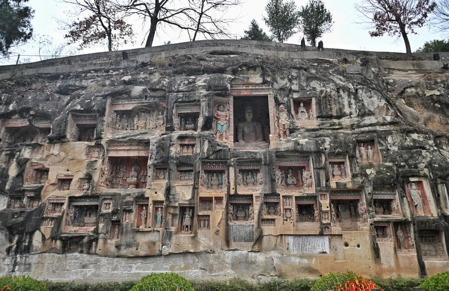 ถ้ำหินแกะสลักหนานคาน' งามเหนือกาลเวลาในเสฉวน