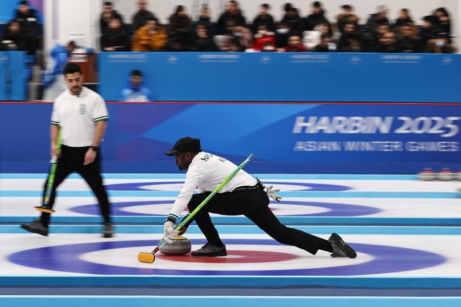 เอเชียนเกมส์ ฤดูหนาว : เคอร์ลิงชายไทยแพ้ซาอุฯ ด้วยคะแนน 12-2