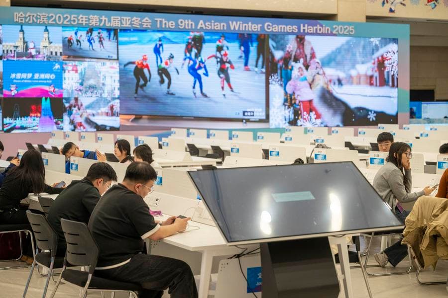 ฮาร์บินเตรียมงาน 'เอเชียนเกมส์ ฤดูหนาว' ครั้งที่ 9 เข้าโค้งสุดท้าย