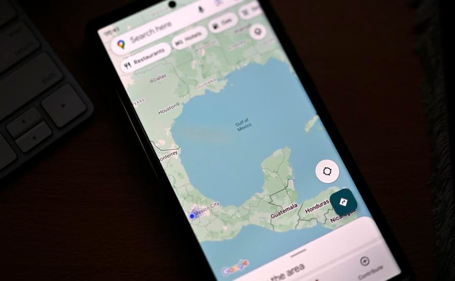 Google Maps เปลี่ยนชื่ออ่าวเม็กซิโกเป็น 'อ่าวอเมริกา' สำหรับผู้ใช้ในสหรัฐฯ